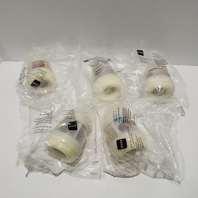 Lot Of 5 MAM Anti Colic 4.5 Oz Bottles W/ Start Pacifier 0m+ New Sealed