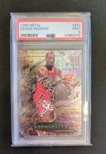 Dennis Rodman [Precious Metal] #231 Prices | 1996 Fleer Metal