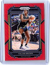 2023 Panini Prizm WNBA #22 Kalani Brown Red #/199