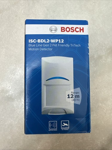 Bosch ISC-BDL2-WP12 Blue Line Gen 2 Pet Friendly TriTech Motion Detector - Picture 1 of 4