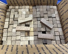 154 Black Walnut & 154 Oak Pen Blanks  .75" x .75" x 2.5"
