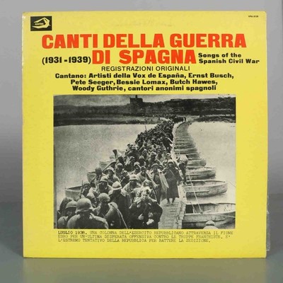 LP. Canti Della Guerra Di Spagna - Albatros - Pete Seeger, Woody 
