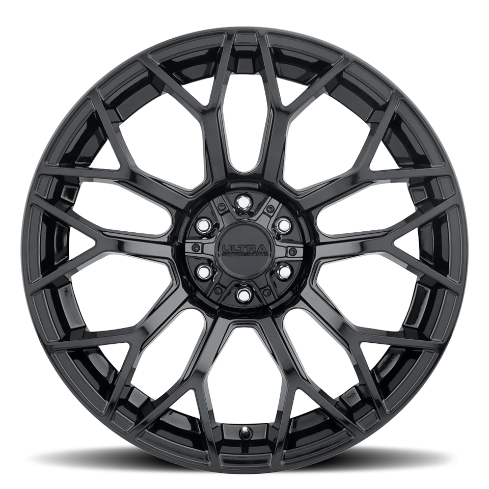 Ultra Wheels 127B Tracker 20x9 +18 Gloss Black 5x127 5x139.7 (QTY 4) A273120 - Image 2 of 4
