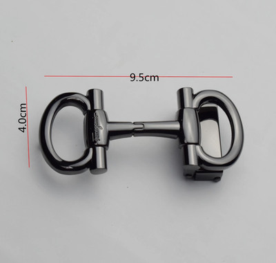 Black Salvatore Ferragamo Unisex Alloy Belt Buckle  for 3.5cm leather strap