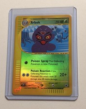 🔥 NOSTALGIC Arbok Expedition Reverse Holo Card 3/165🔥 beautiful card