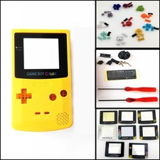 Orange yellow Housing Shell Buttons Mod for Nintendo Game Boy Color GBC