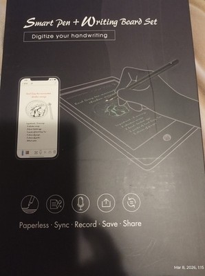 Ophaya Smart Pen & Writing Board New Open Box. Digitize Handwriting, Record Save