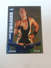 TOPPS WWE SLAM ATTAX MAYHEM FOIL JACK SWAGGER Holo Foil Parallel