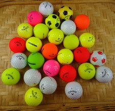 Callaway Golf Balls Used Lot 28 Assorted Models and Colors READ