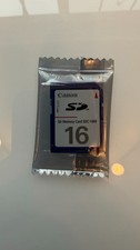 Canon 16MB SD Card Secure Digital Memory for Powershot Camera SDC-16M NEW SEALED