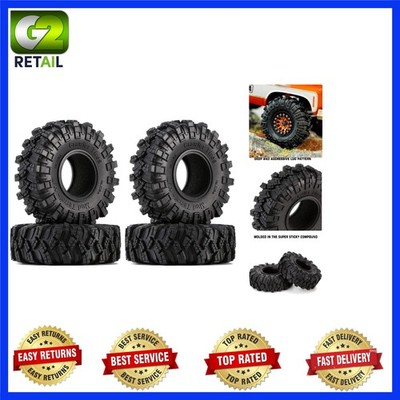 Versatile 1.0 Beadlock Kraken Claw Tires - Set of 4 for 1/24 & 1/18 RC Models