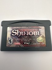 Revenge of Shinobi (Nintendo GameBoy Advance GBA) Authentic Cartridge Only 