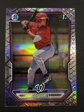 2026 Bowman COY JAMES Chrome Reptilian Refractor BCP-33 Nationals