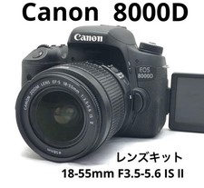 Canon EOS 8000D Lens Kit WiFi Enabled 24MP Full Set with 32GB SD Card