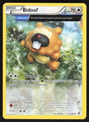 Bidoof (Alpha) 117/160 XY - Primal Clash