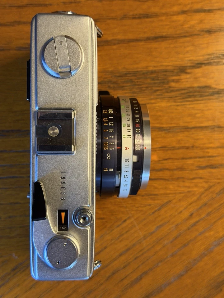 Olympus 35 SP Prata - Capa Protetora Incluída - Imagem 3 de 4