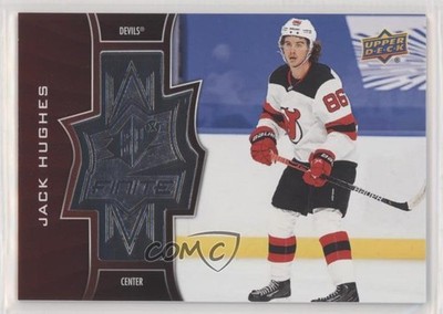2020-21 Upper Deck Extended Series SPx Finite 1623/2999 Jack Hughes #SF-18 0p6