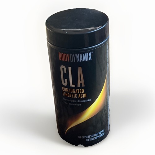 BodyDynamix CLA konjugierte Linolsäure - 120 Kapseln Ablaufdatum 10/27 Neu 💪
