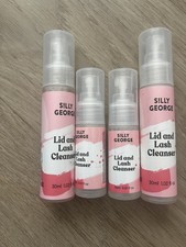 4 x Silly George Lid and Lash Cleanser