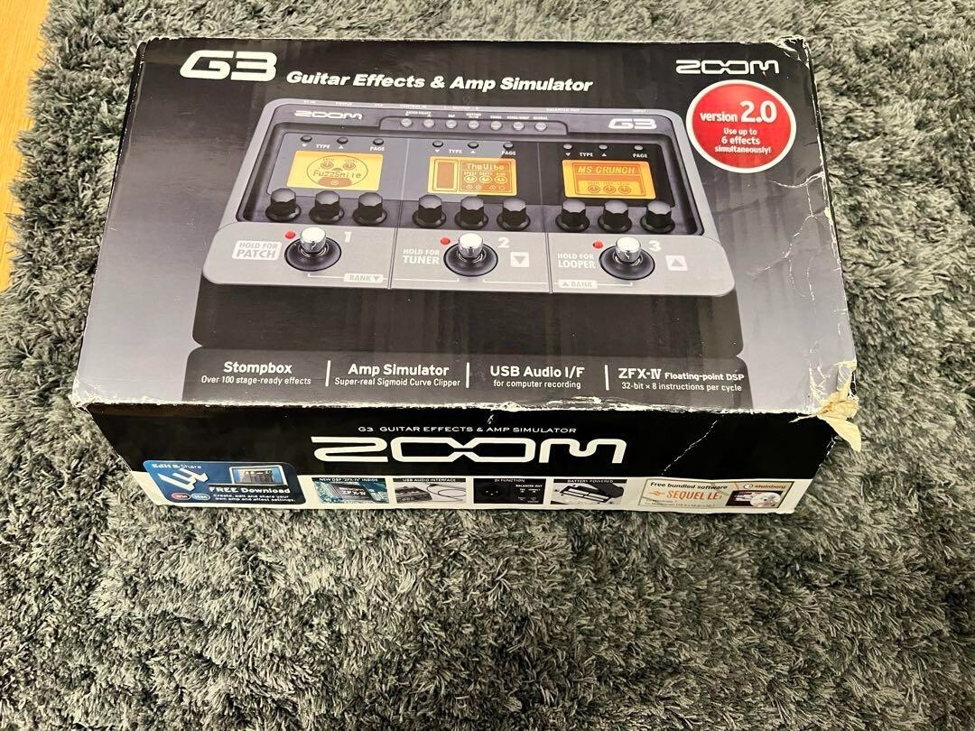 Zoom G3 Effetti Chitarra e Amplificatore Simulatore Pedale Multi Processore... foto 6