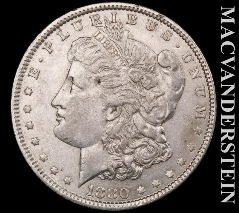 1880 Morgan Dollar- Silver- Scarce High Grade Luster- No Reserve #L9394