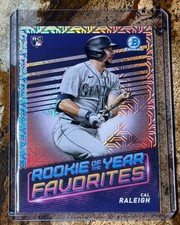 2022 BOWMAN MEGA BOX CHROME ROOKIE YEAR FAVORITES CAL RALEIGH RC #ROYF-7