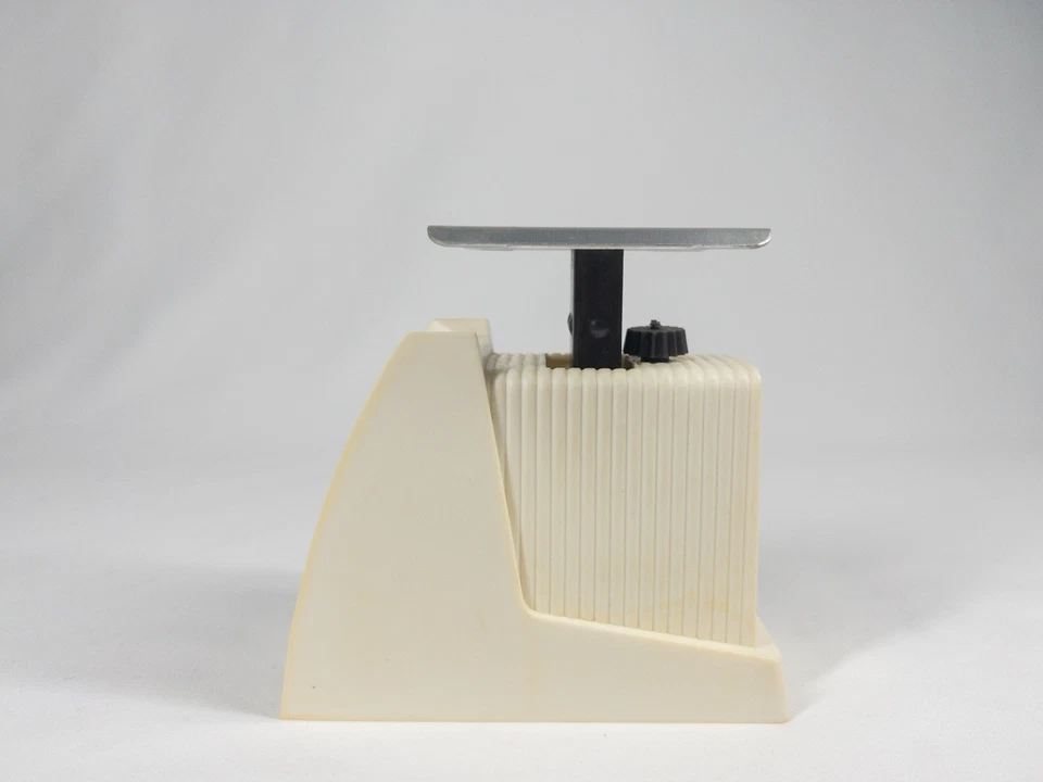 Винтажные кухонные диетические граммовые весы Hanson 0-16 унций 0-500 г белые сделано в США - Изображение 4 из 4