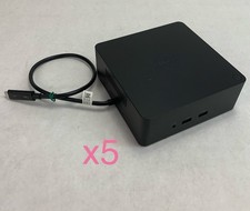 Dell TB18DC K16A001 Thunderbolt Docking Station w/ Single Port Cord Lot of 5 