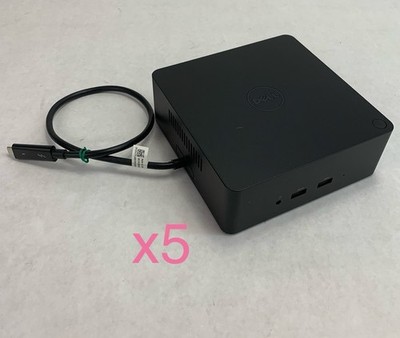 Dell TB18DC K16A001 Thunderbolt Docking Station w/ Single Port Cord (Lot of 5)