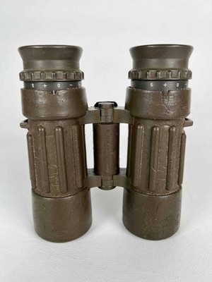 Vintage Carl Zeiss Dialyt 8x30B Army Olive Green Rubber Binoculars