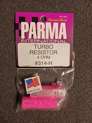 VINTAGE PARMA TURBO 4 OHM RESISTOR #314H FOR SLOT CAR CONTROLLER