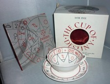 JANE LYLE THE CUP OF DESTINY TAROT TEA LEAF READING FORTUNE TELLING WITH BOOK