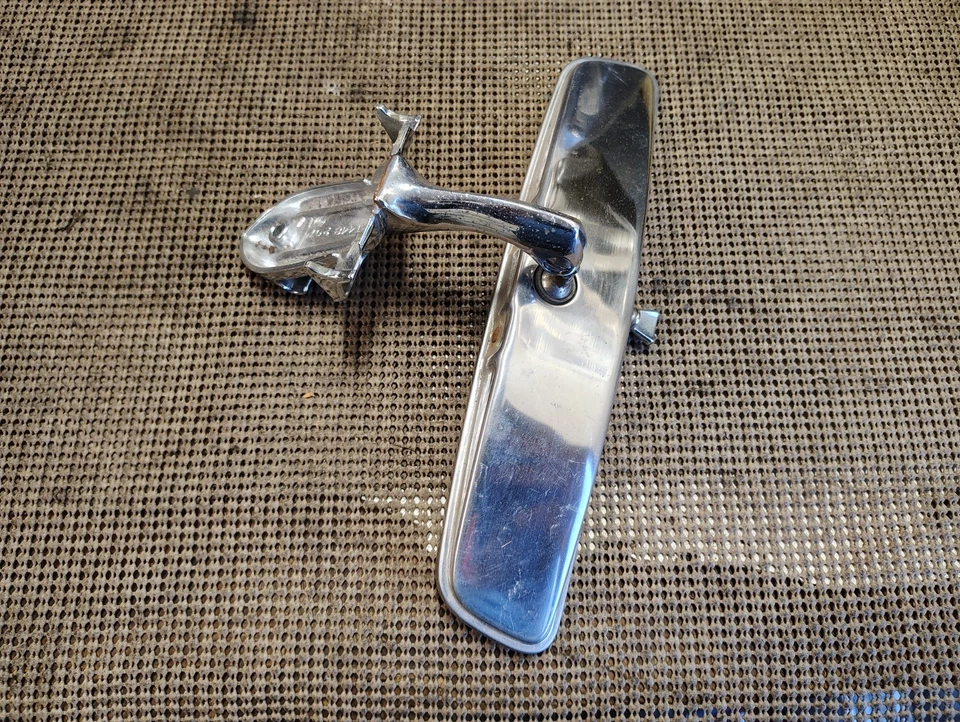 Espejo retrovisor y montaje Buick Wildcat LeSabre Electra 225 1965 1966 4482074 #2 Foto 2 de 4