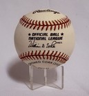 Willie Mays Signed Baseball Official National League (ONL) CLEAN Auto 10! COA — photo 2