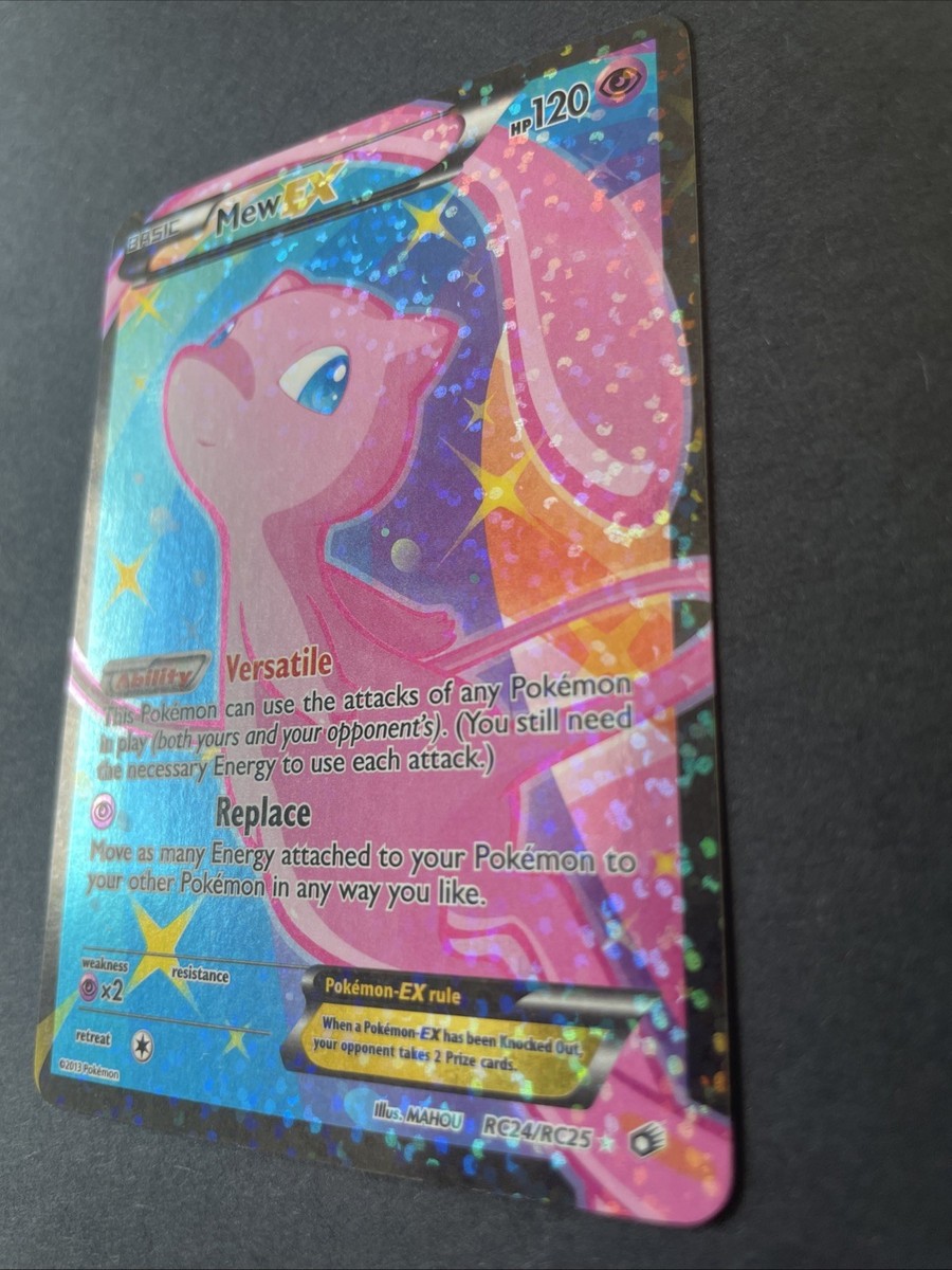 Mew EX Pokémon Trading Card Holo Rare XY Series 120 HP Versatile