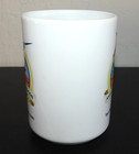 Vintage 1979 Anderson Seafoods Ceramic Coffee Mug Marlin Logo 2 sides 80's 1-800 — photo 3