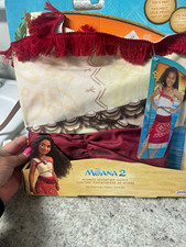 Disney Moana 2 Adventure Outfit Costume 2-Piece Set Girl Size 4-6X 2024