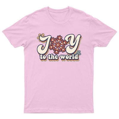 Joy To The World T-Shirt Unisex Geschenk Retro Lustig Damen Vintage Herren...