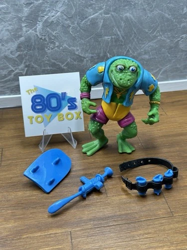 Genghis Frog Teenage Mutant Ninja Turtles TMNT Playmates 1989 Vintage Figure