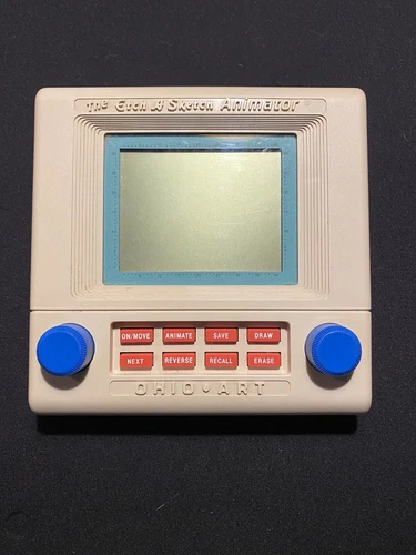 VINTAGE Ohio Art The Etch-A-Sketch Animator Drawing Board Computer (for Parts)
