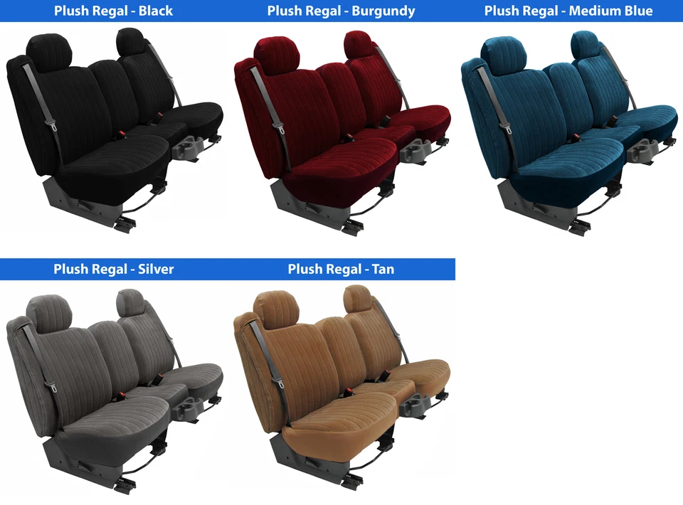 Fundas de asiento de felpa para Chrysler 200 2011-2014 Foto 2 de 4