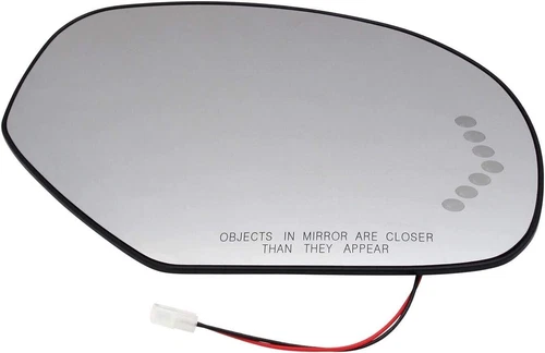 Right Passenger Side Mirror Signal Glass Heat GMC Chevy Cadillac Scratch Face