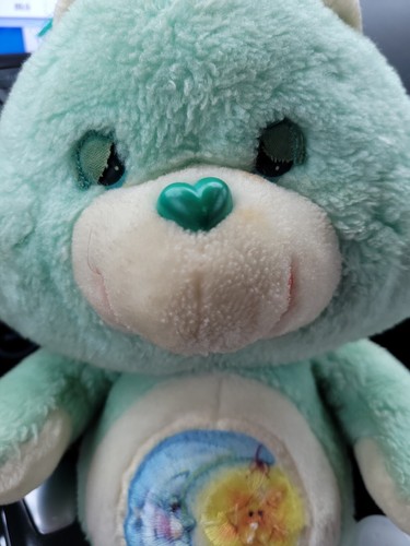 Vintage Kenner Care Bear BEDTIME BEAR 1983 Plush Stuffed Animal Moon Star - Picture 2 of 7
