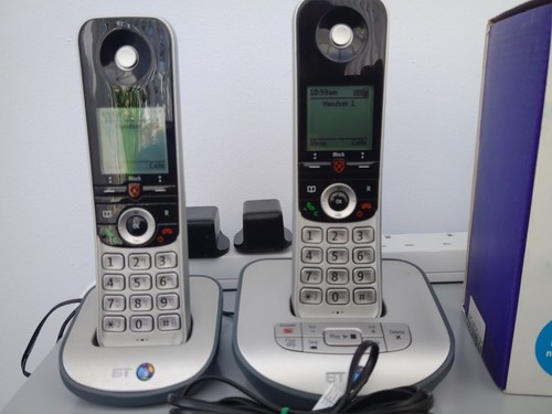 BT Advanced Z Home Phone with 100 Percent Nuisance Call Blocking Twin - Silver - Picture 3 of 6