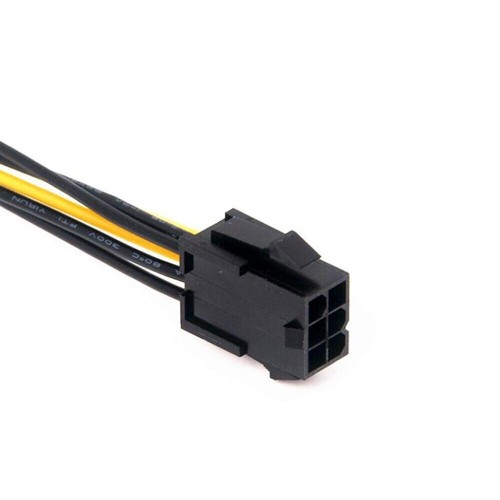2CS PCIe 6pin Female to 3 Molex IDE 4pin Female Graphic Card Power Supply Cable - Picture 2 of 4