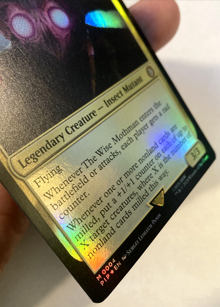 MTG The Wise Mothman *FOIL* Universes Beyond: Fallout 0004 NM | eBay MTG The Wise Mothman *FOIL* Universes Beyond: Fallout 0004 NM | eBay