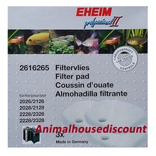 Ricambio Spugne Bianche Pezzi 3 Filtri Esterni Professionel II Due EHEIM 2616265