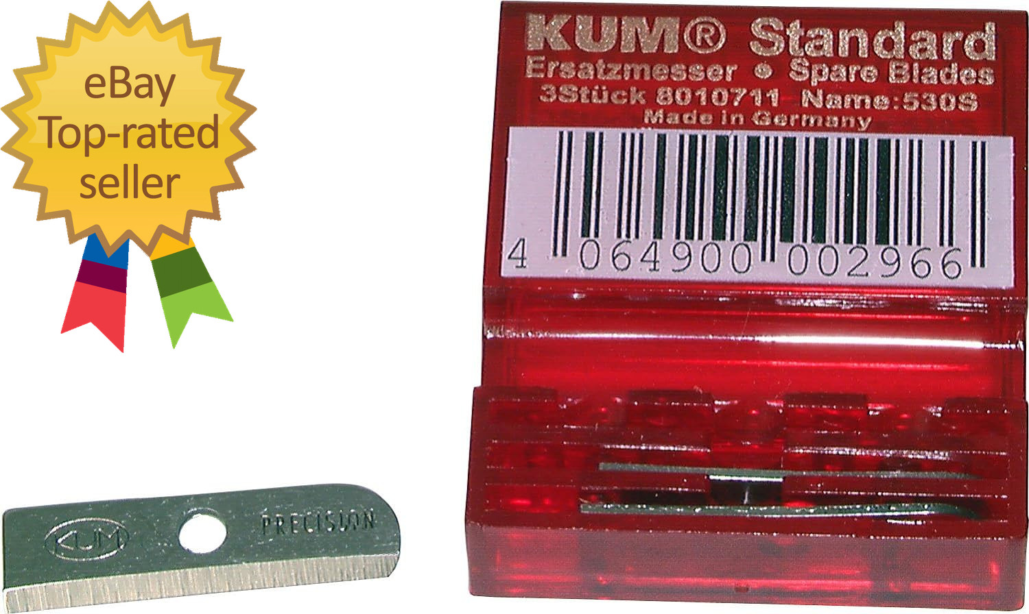 801.07.11 Tempered Steel Standard Size Spare Blades for Pencil Sharpeners