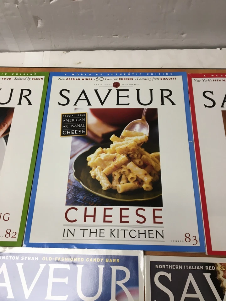 2005 SAVEUR MAGAZINE LOT OF 9 ISSUES 81 to 89 complete year - Image 4 of 4