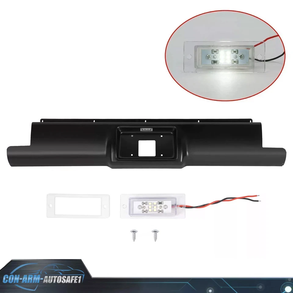 For Chevrolet GMC C1500 K1500 Stepside Flareside 1988-1998 Rear Roll Pan Steel Foto 2 de 4